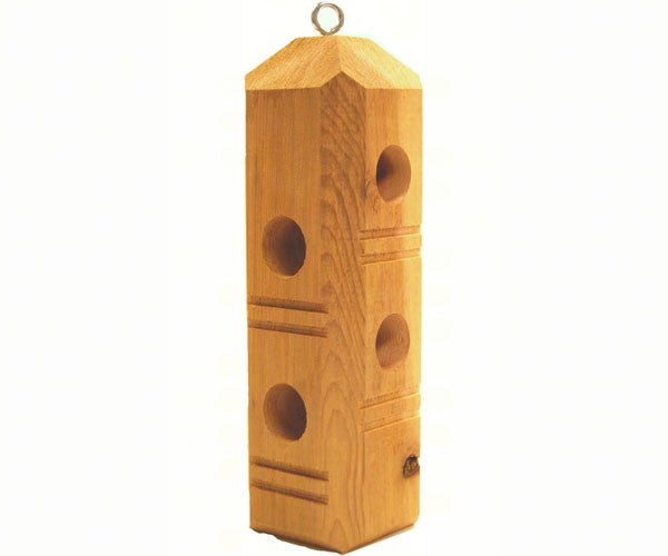 Cedar Plug Feeder Without Perches