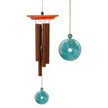 Load image into Gallery viewer, Small Turquoise Woodstock Chime
