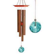 Load image into Gallery viewer, Medium Turquoise Woodstock Chime
