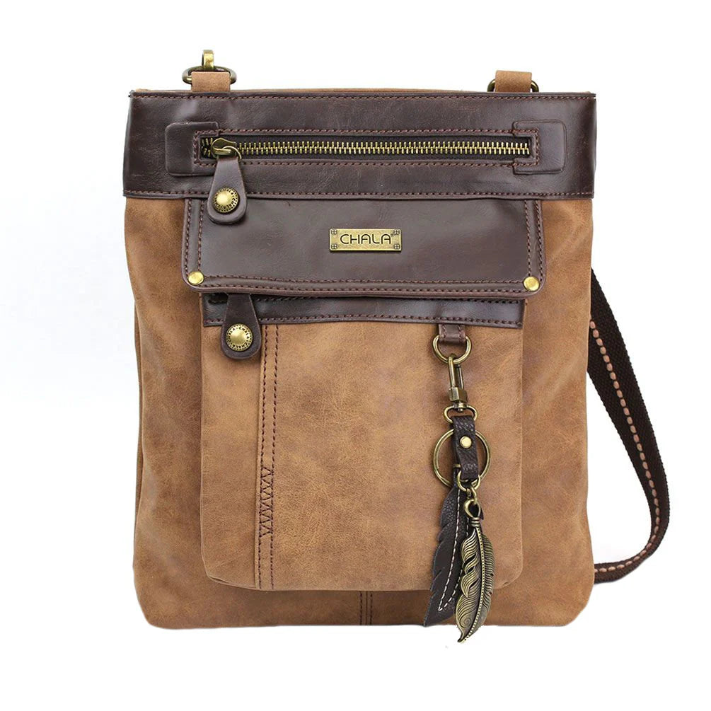 Chala Gemini 3-in-1 Crossbody Purse - Feather