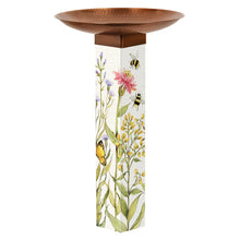 Load image into Gallery viewer, Bee Spring Bird Bath Art Pole
