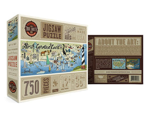 North Carolina Coast 750 Piece Jigsaw Puzzle