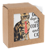 Load image into Gallery viewer, Cat Coasters - Set of 4 in a Gift Box

