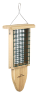 Double Cedar Suet Feeder with Tail Prop