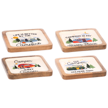 Load image into Gallery viewer, Square Happy Camper Tidbit Tray
