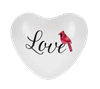Load image into Gallery viewer, Cardinal Text Chime Iron Heart

