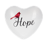 Load image into Gallery viewer, Cardinal Text Chime Iron Heart
