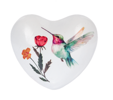 Load image into Gallery viewer, Hummingbird Chime Iron Heart

