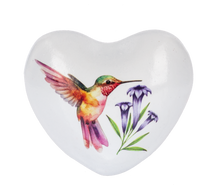 Load image into Gallery viewer, Hummingbird Chime Iron Heart

