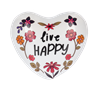 Load image into Gallery viewer, Flower Text Chime Iron Heart
