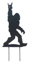Load image into Gallery viewer, Laser Cut Bigfoot Silhouette Stake
