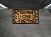 Load image into Gallery viewer, Natural &amp; Rubberized Home with Vines Doormat

