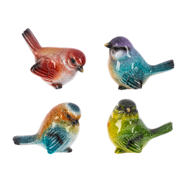 Sunshine Garden - Mini Bird Figurines