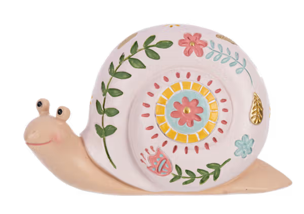 Springtime Snail Figurines