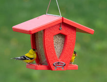 Load image into Gallery viewer, Recycled Mini Moraine Hopper Feeder (Red/Red)
