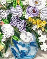 Artist Series Quilling Card: "Spring Bouquet" by Pierre-Auguste Renoir