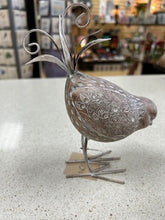 Load image into Gallery viewer, Ornate Songbird with Metal Feet
