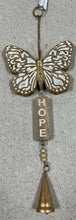 Load image into Gallery viewer, Butterfly Windchimes - Love &amp; Hope
