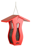 Recycled Curved Screen Feeder (Large) (Red/Red)