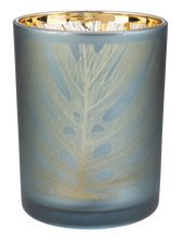 Load image into Gallery viewer, Palm Leaf Mercury Glass Tealight Holder - Large
