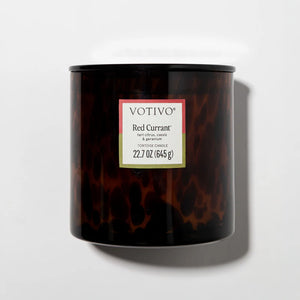 Tortoise Candle Red Currant