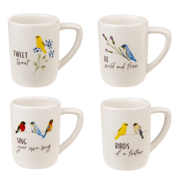 Songbird Mugs - Sing, Tweet, Birds, Be