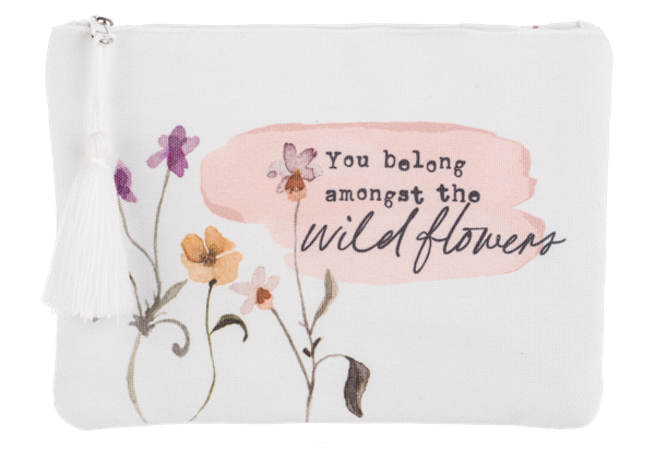 Floral Garden Message Pouch