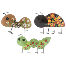 Load image into Gallery viewer, Garden Floral Insect Figurines
