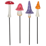 Mushroom Plant Pick