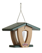 Load image into Gallery viewer, Recycled Mini Moraine Hopper Feeder (Green/Chocolate)

