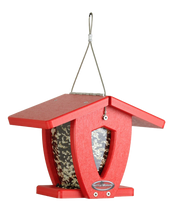 Load image into Gallery viewer, Recycled Mini Moraine Hopper Feeder (Red/Red)
