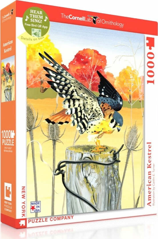 American Kestrel 1,000 Piece Jigsaw Puzzle