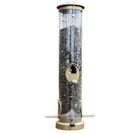Seed Tube Medium Antique Brass