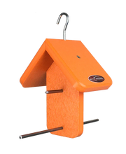 Load image into Gallery viewer, Recycled Orange Oriole Fruit Feeder (Single)
