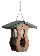 Recycled Curved Screen Feeder (Small) (Green/Chocolate)