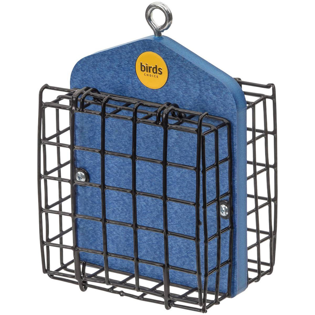Double Suet Feeder-deep blue