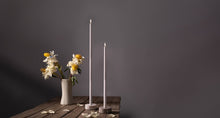 Load image into Gallery viewer, LED Tall Taper Candle, Nordic White, Smooth 21.7&quot;
