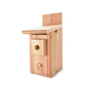 Amish Chickadee/Nuthatch Nest Box - Cedar