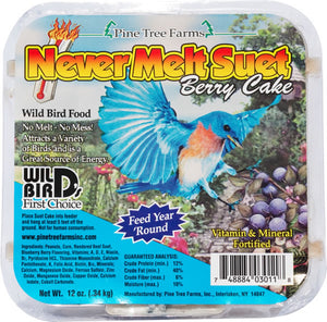 Never Melt Suet - Berry Cake