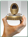 Load image into Gallery viewer, Nyjer Tube Feeder - Brushed Nickel
