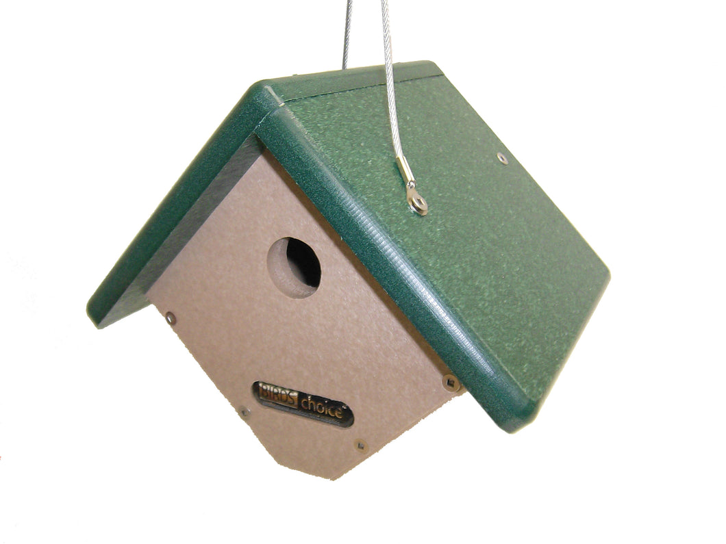 Hanging Wren House - Recycled
